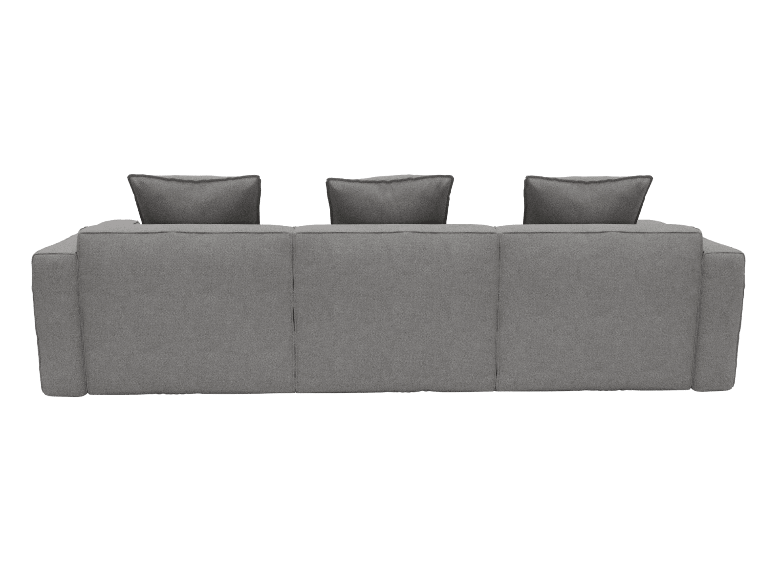 Riley Apt California Slate Sofa - 3 Seater color California Slate