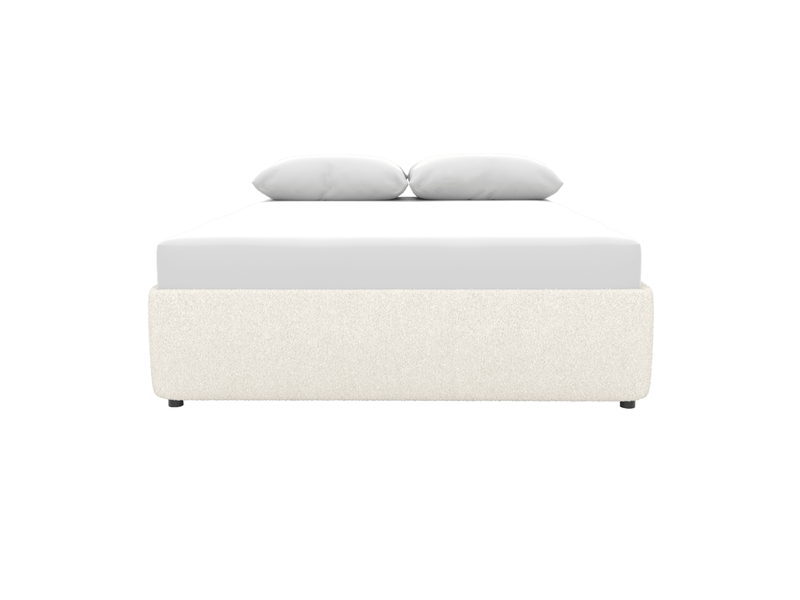 Leo Bed Base Boucle Ivory Double color Boucle Ivory