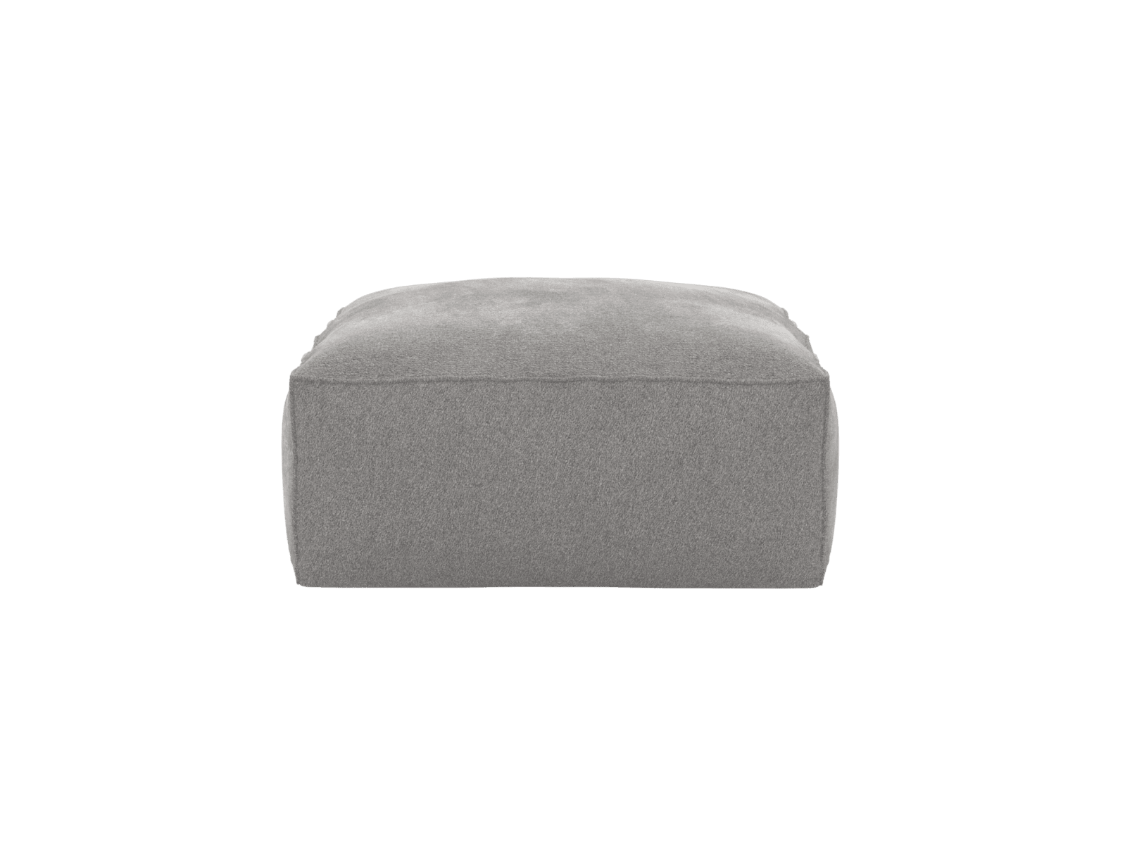 Riley Toorak Pebble Ottoman - Small color Toorak Pebble