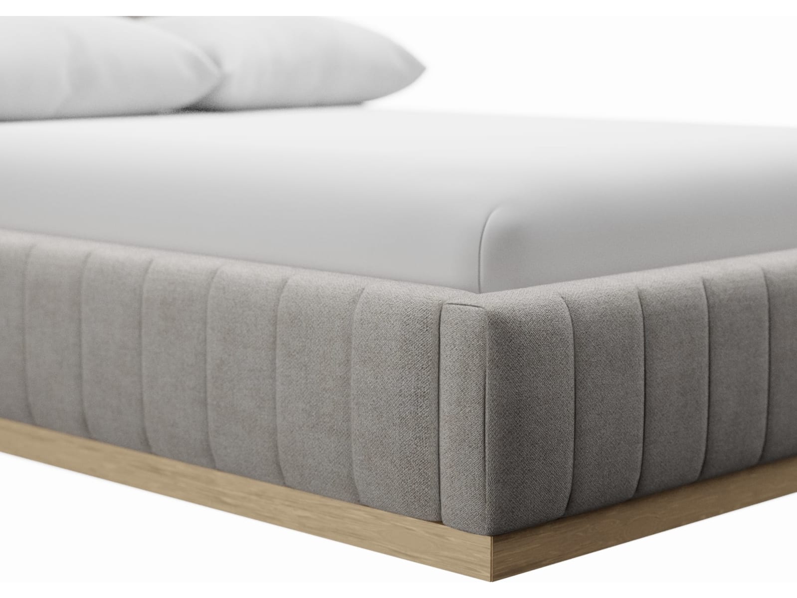 Brentwood Gas Lift Bed Avon Mineral color Avon Mineral