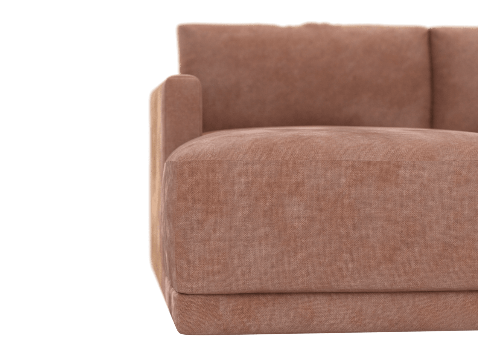Haven Muse Dusk Chaise 3 Seater color Muse Dusk