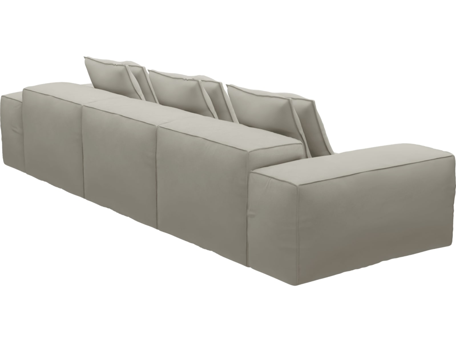 Riley California Ivory Modular Sofa - 3 Seater color California Ivory