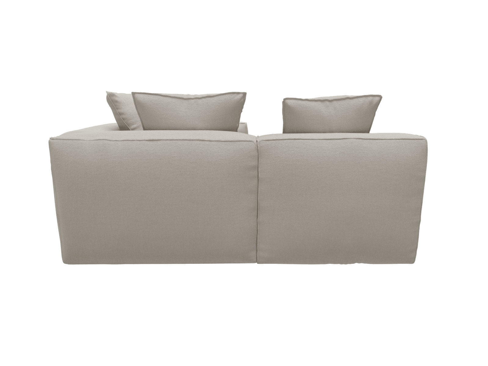 Riley Apt Santa Fe Sand Corner Sofa - 4 Seater LAF Terminal color Santa Fe Sand