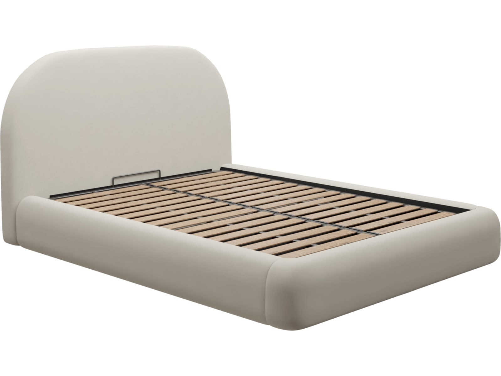 Capri Gas Lift Bed Toorak Pearl color Toorak Pearl