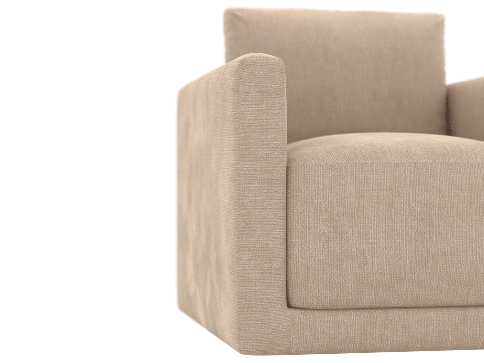 Haven Muse Driftwood Swivel Chair color Muse Driftwood