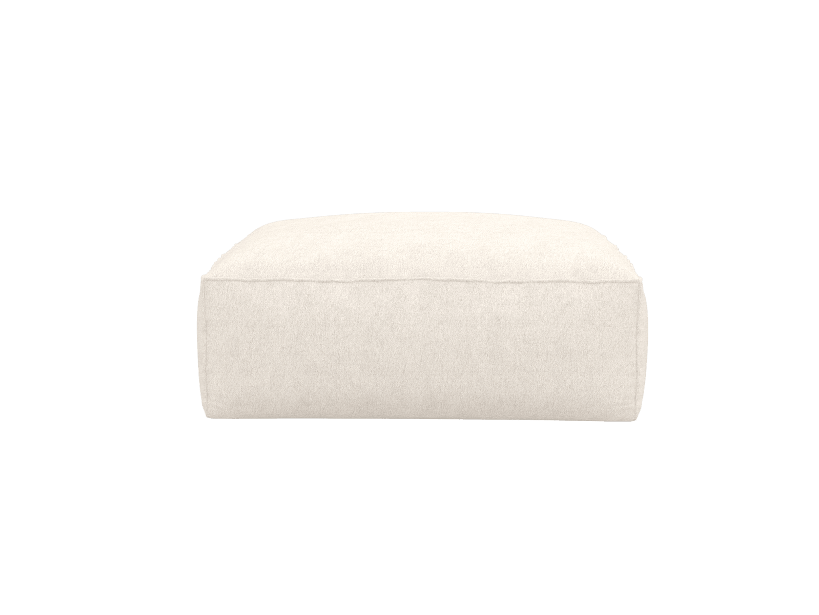 Riley Noa Fog Ottoman - Large color Noa Fog