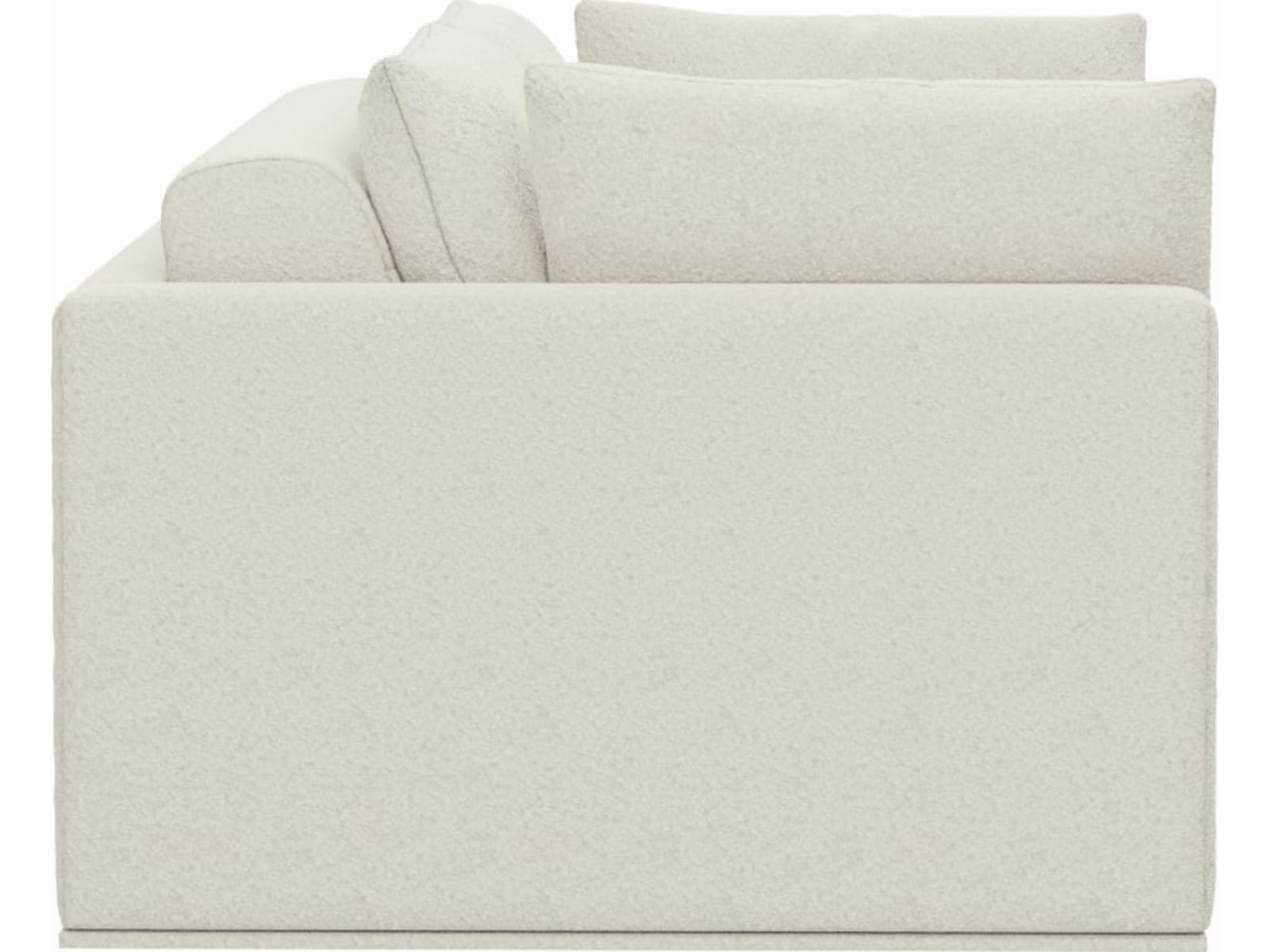 Porter Boucle Ivory Sofa Bed - 3 Seater color Boucle Ivory