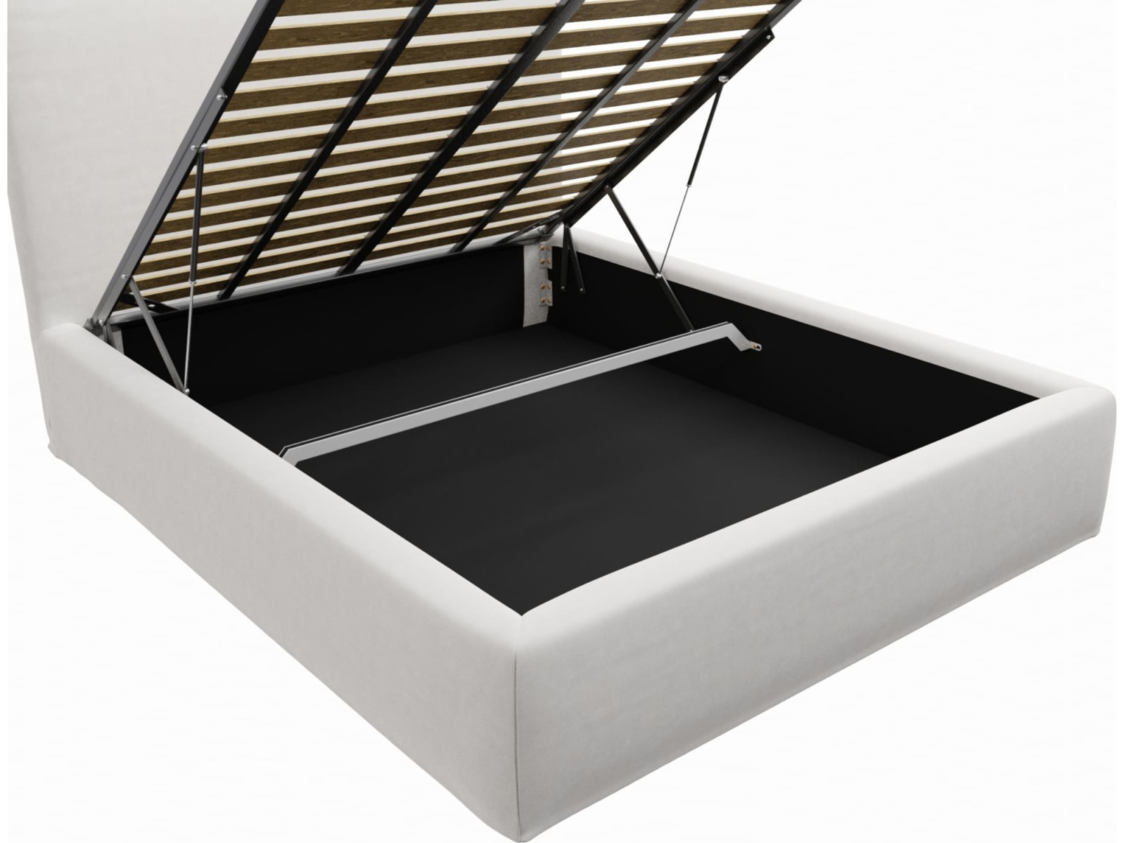 Willow Gas Lift Bed Muse Frost color Muse Frost