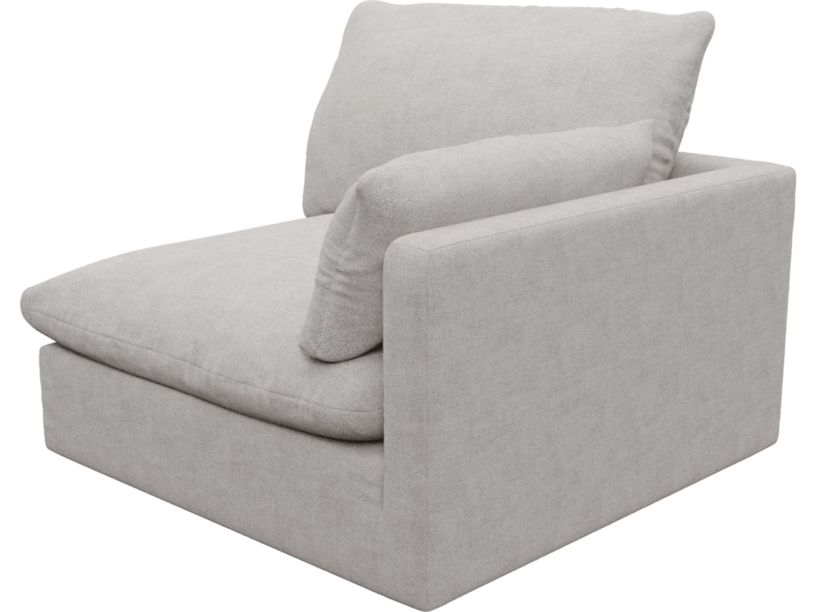 Willow Avon Mineral 1 Seat Right Arm Facing Sofa Module color Avon Mineral