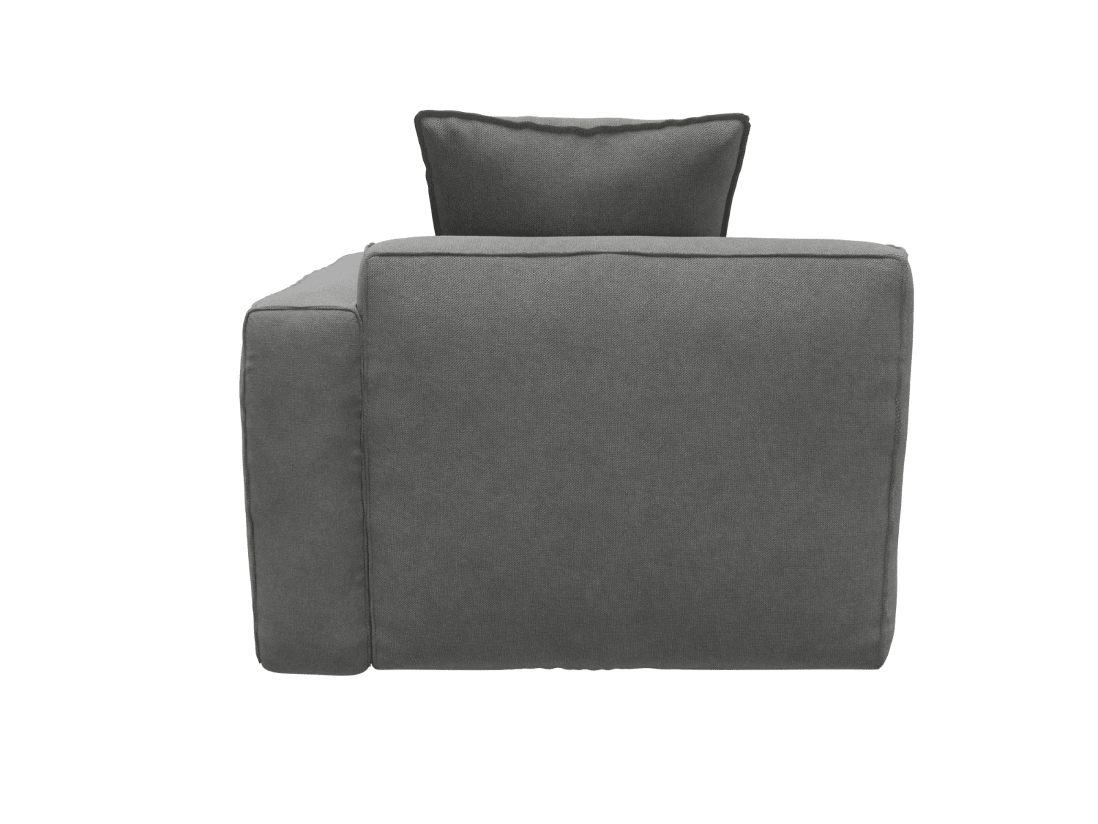 Riley Apt Maya Flint Right Arm Facing Chair Module color Maya Flint