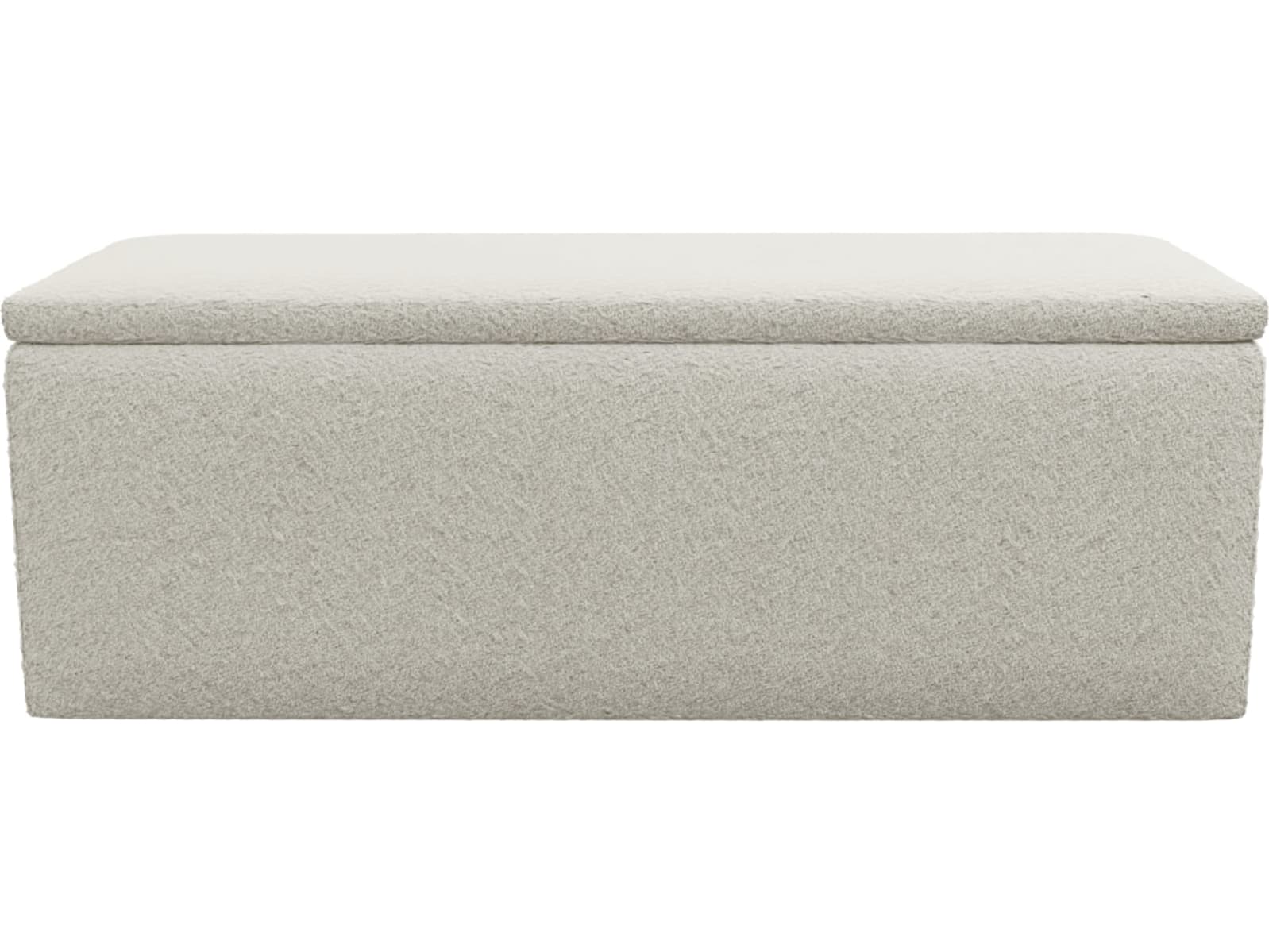 Leo Blanket Box Boucle Ivory color Boucle Ivory