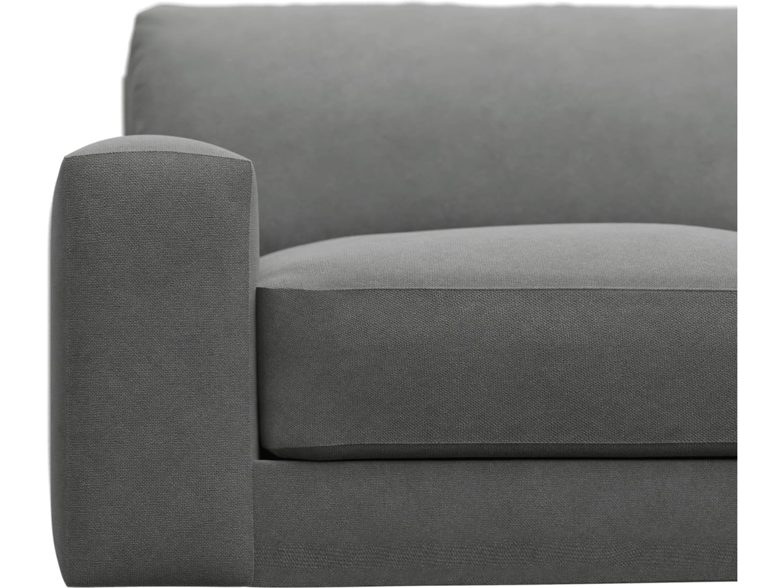 Monica Maya Flint Sofa - 2 Seater color Maya Flint