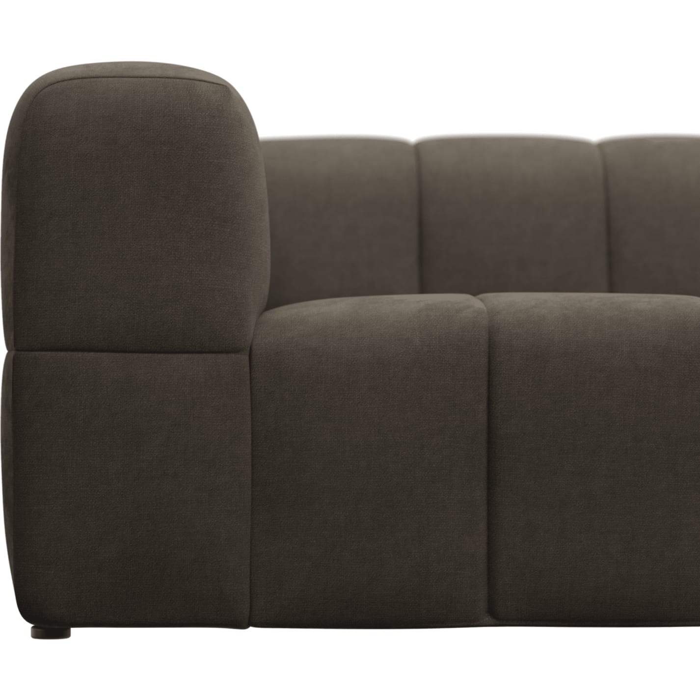 Lucello Muse Mink Modular Sofa - 2 Piece color Muse Mink