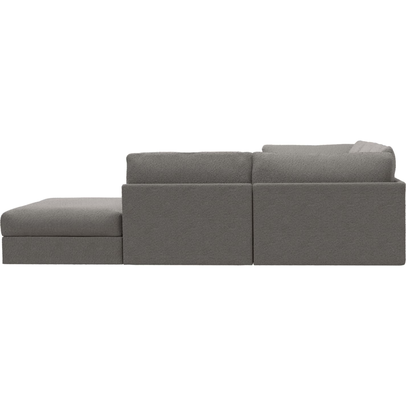 Finley Boucle Pumice Modular Sofa - 5 Seater RAF Terminal color Boucle Pumice