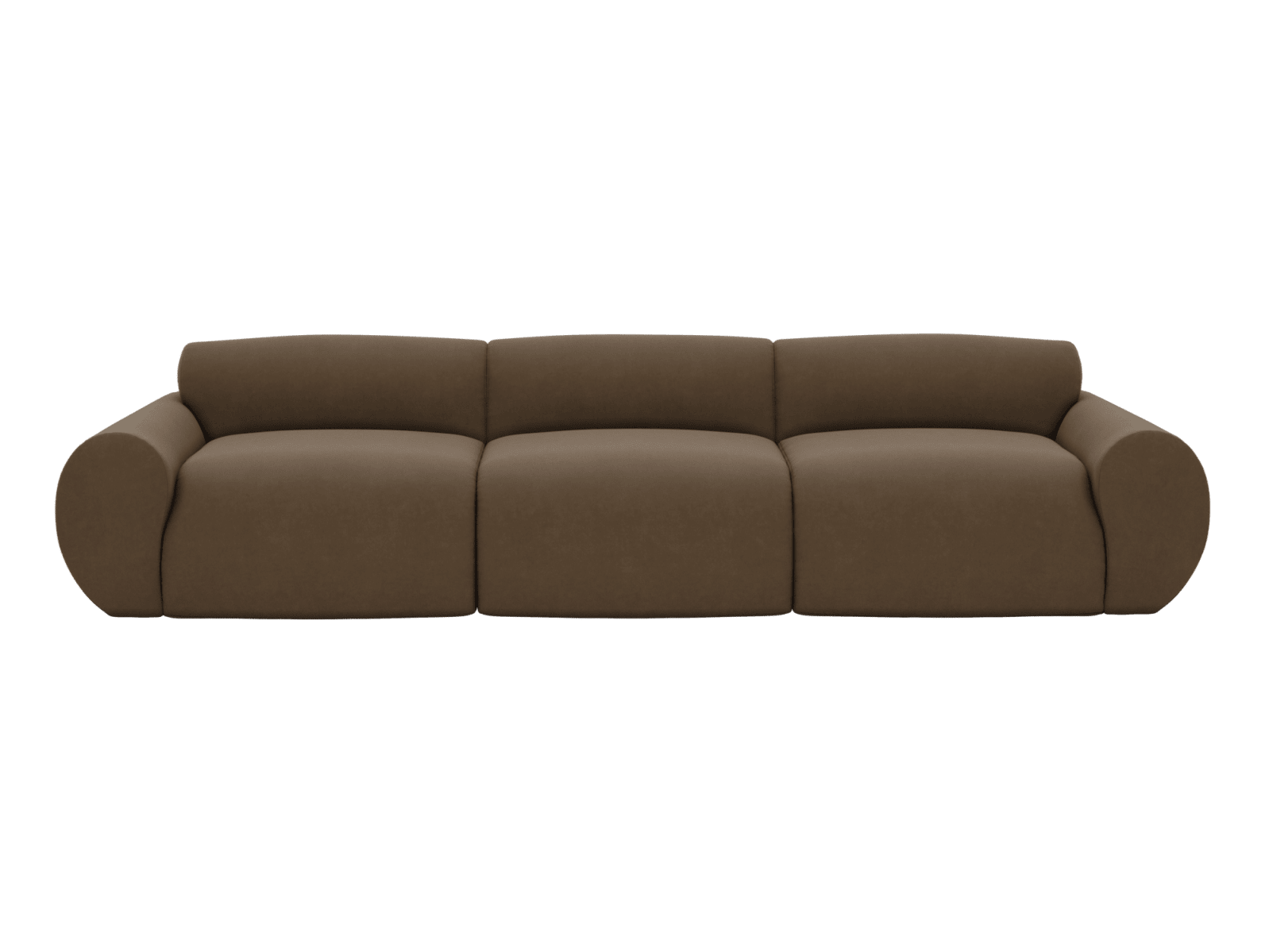 Malmo Blaze Mocha Sofa - 3 Seater color Blaze Mocha