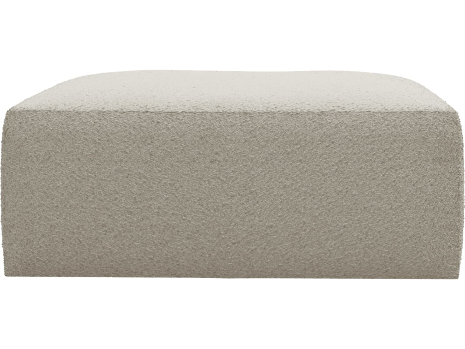 Copenhagen Boucle Ivory Ottoman color Boucle Ivory