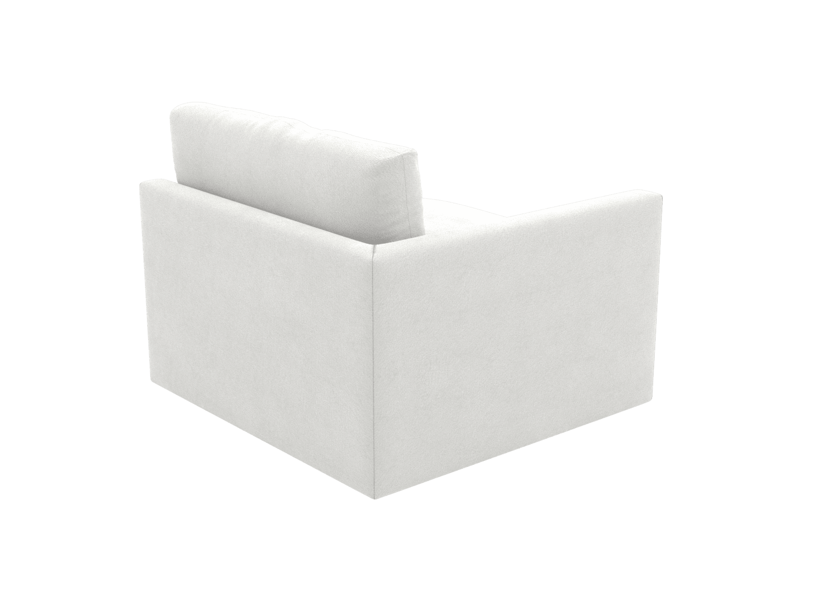 Haven Muse Frost Left Arm Facing Sofa Module color Muse Frost