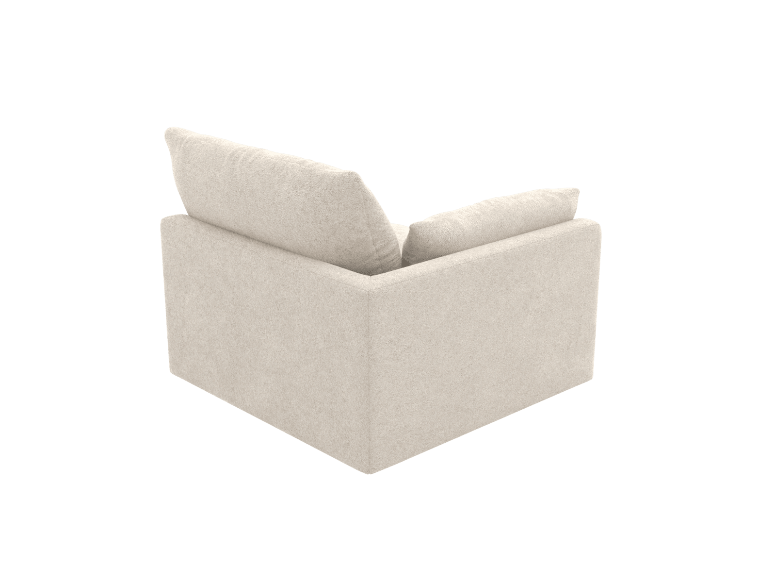 Willow Avon Mineral 1 Seat Left Arm Facing Sofa Module color Avon Mineral