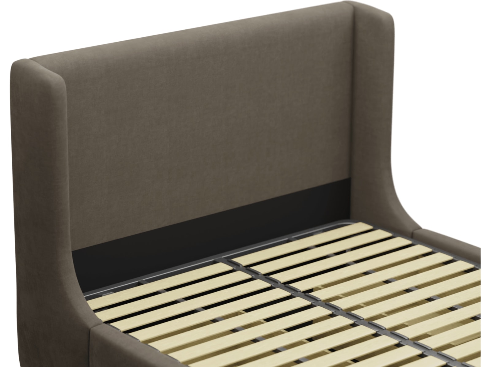 Lucy Drawer Bed Muse Mink color Muse Mink