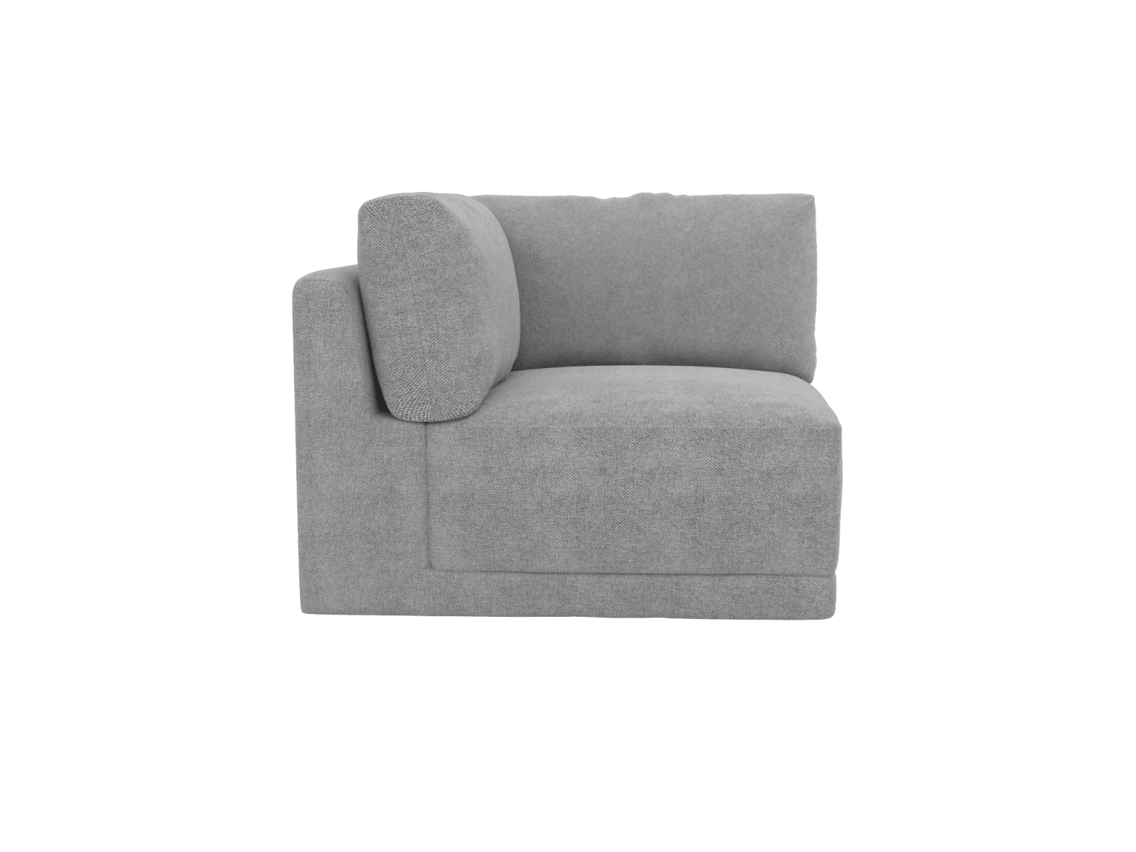 Haven California Slate Corner Sofa Module color California Slate