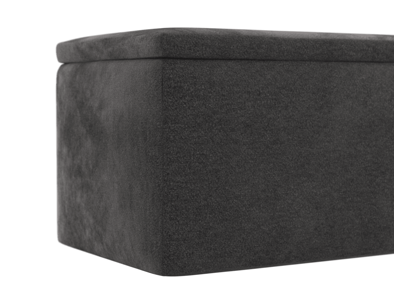 Leo Blanket Box California Charcoal color California Charcoal