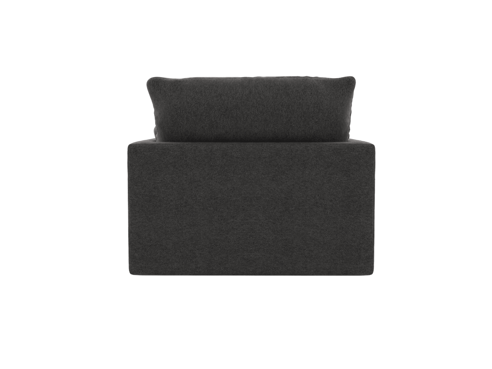 Willow California Charcoal Armchair color California Charcoal