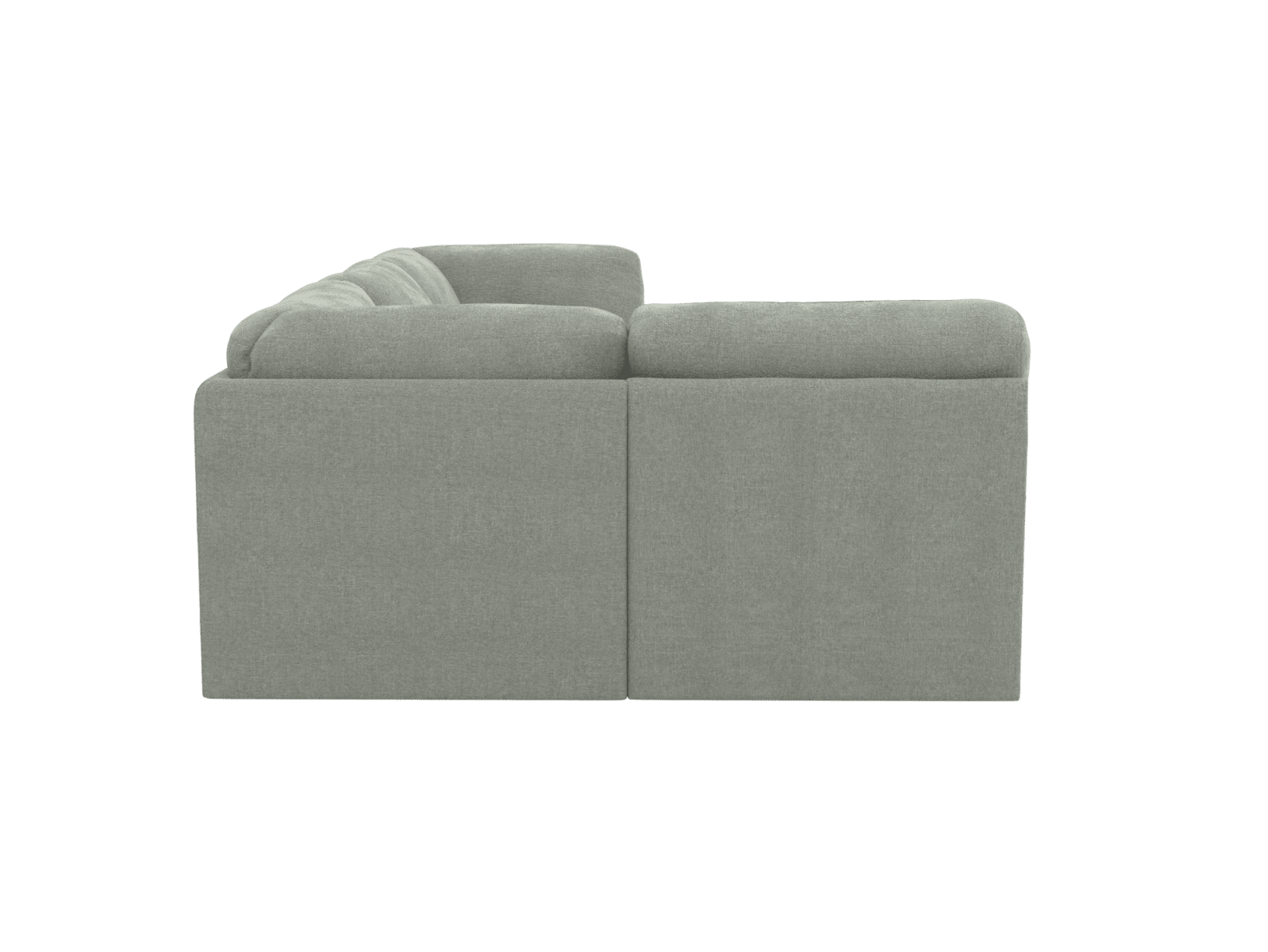 Emily Modular Sofa Avon Sage - 4 Piece color Avon Sage