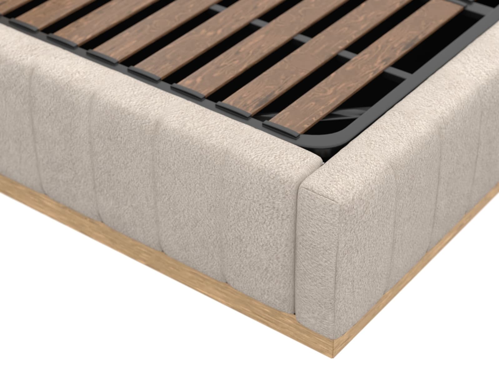 Brentwood Gas Lift Bed Noa Desert color Noa Desert