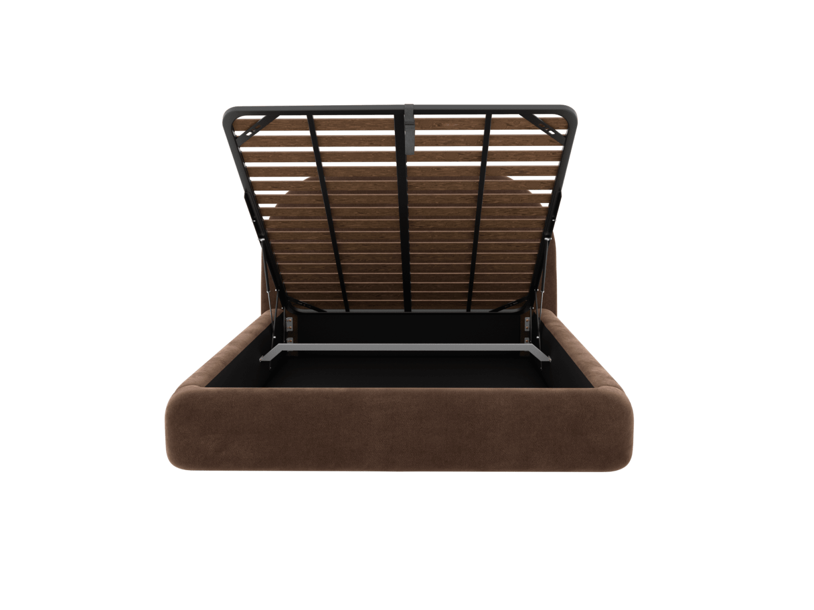 Capri Gas Lift Bed Muse Chocolate color Muse Chocolate