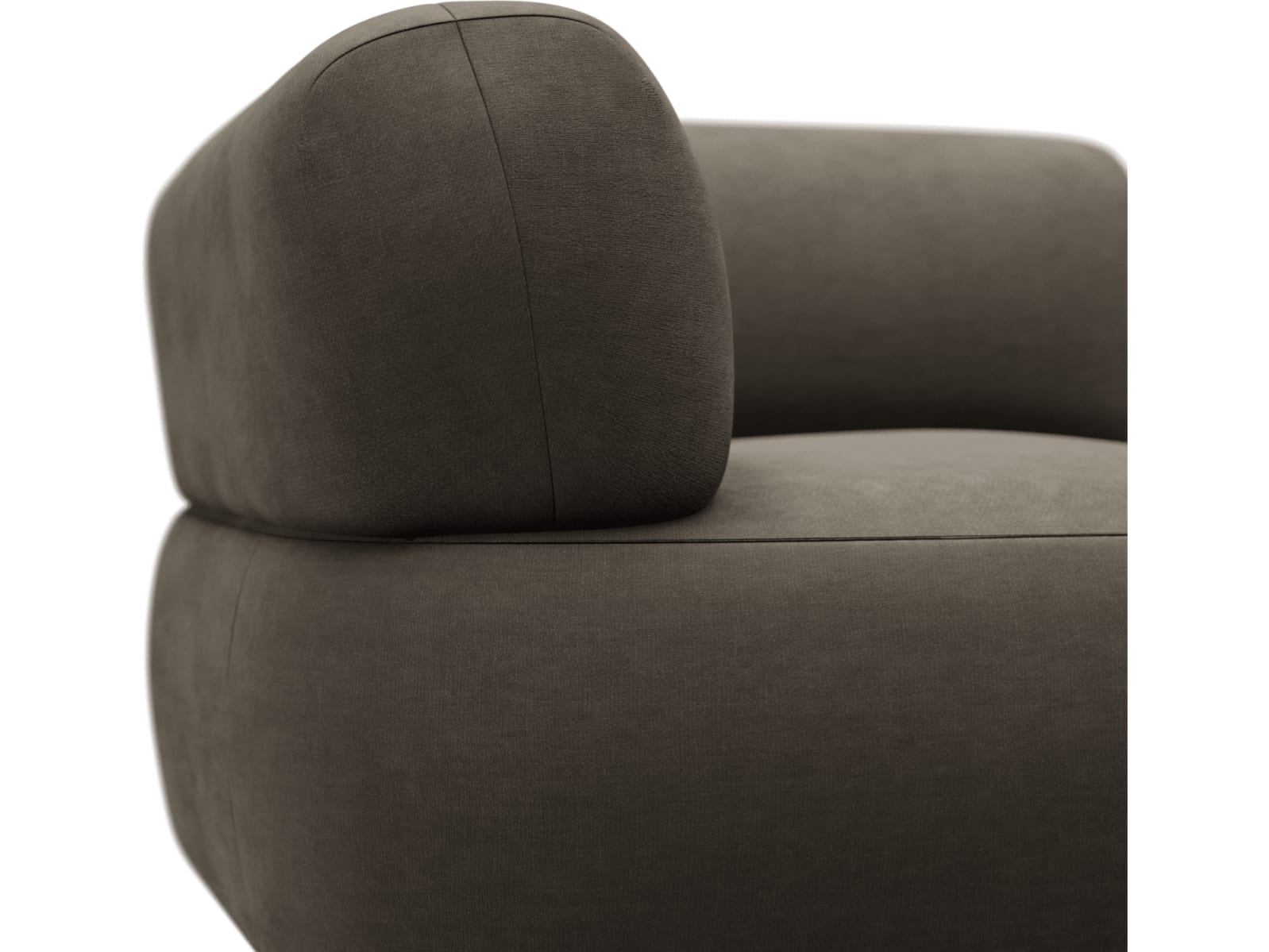 Beckett Muse Mink Sofa Module Corner color Muse Mink