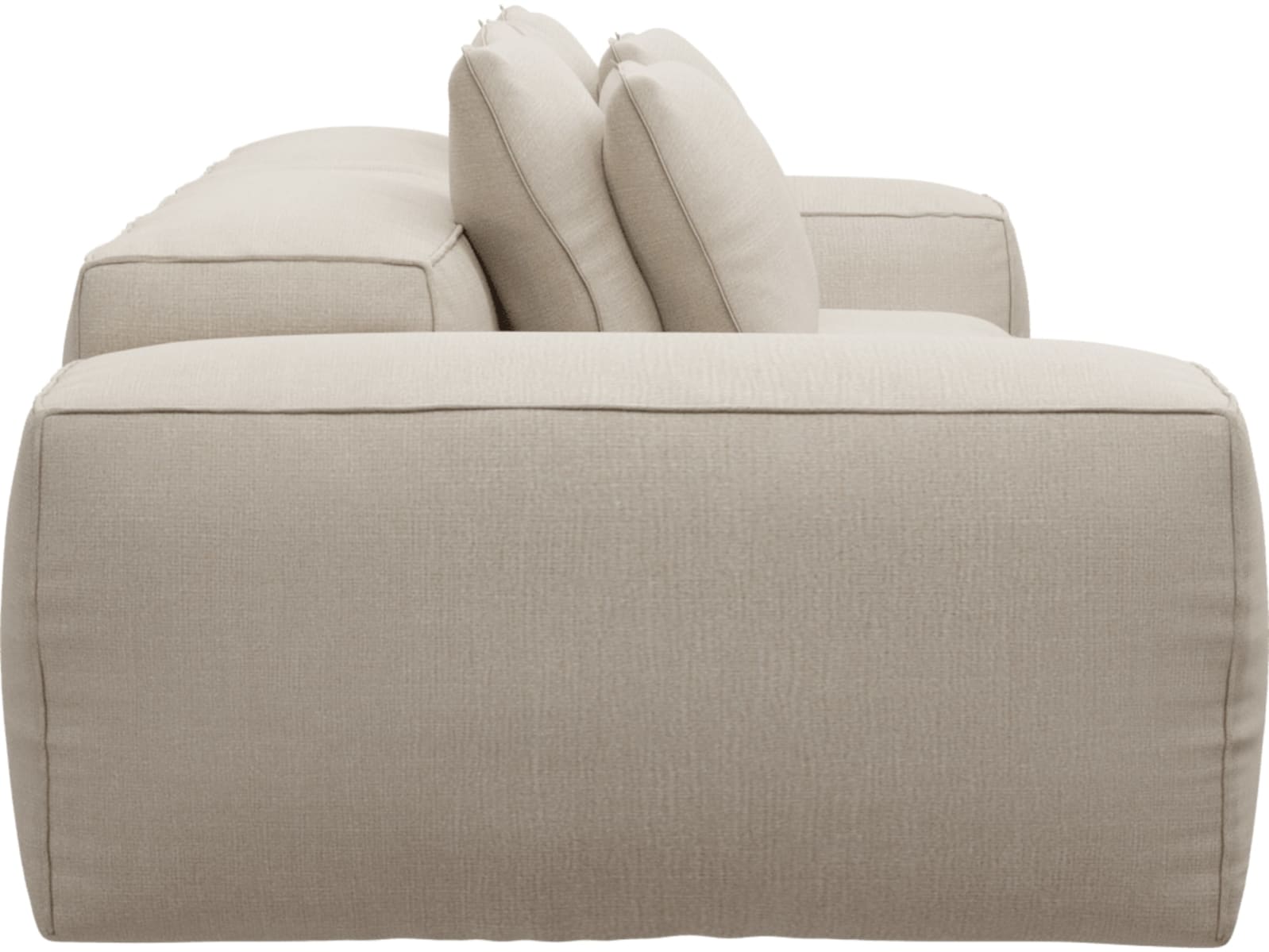 Riley Santa Fe Sand Modular Sofa - 2 Seater color Santa Fe Sand