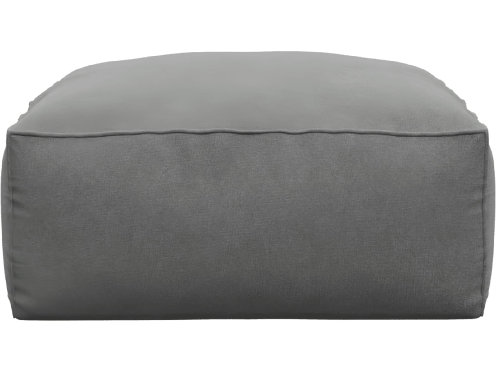 Riley Maya Flint Modular Small Ottoman color Maya Flint