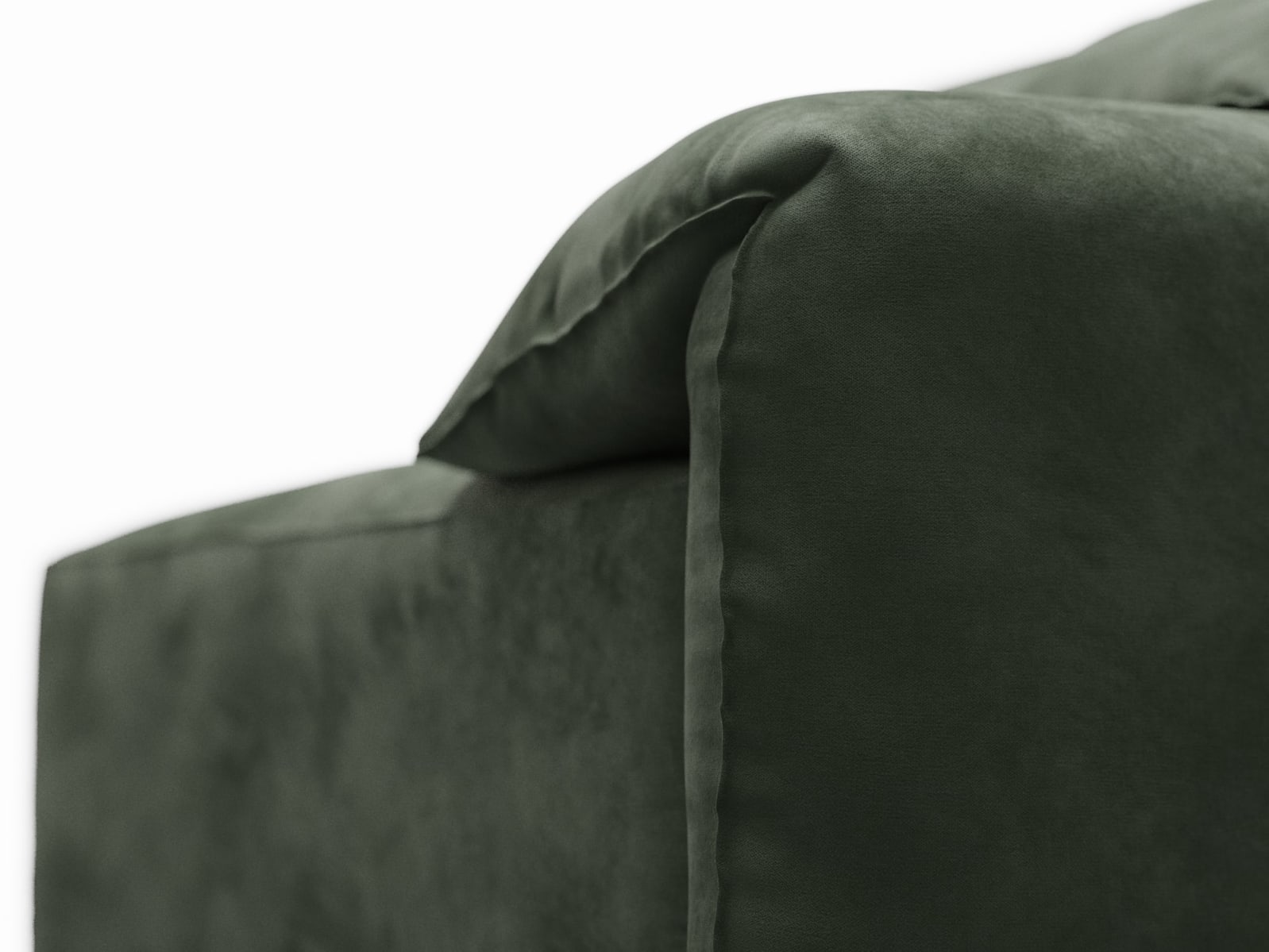 Clarence Muse Forest 2 Seat Right Arm Facing Sofa Module color Muse Forest