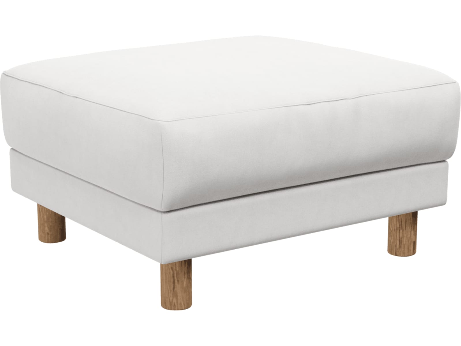 Hayes Muse Frost Ottoman color Muse Frost