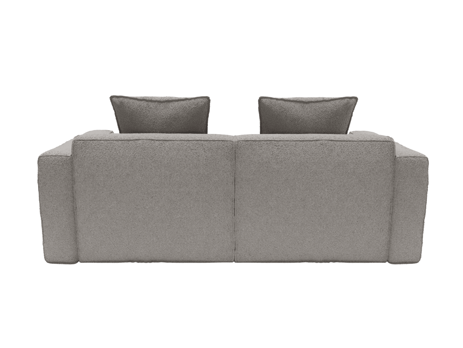 Riley Apt Boucle Pumice Sofa - 2 Seater color Boucle Pumice