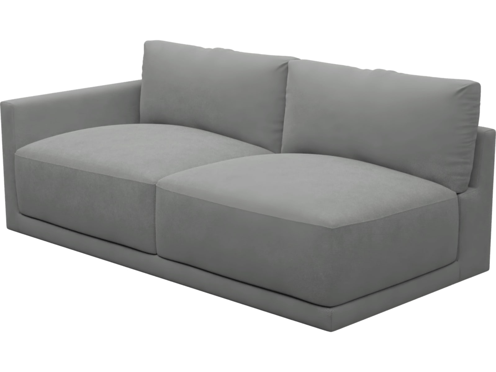 Haven Maya Flint 3 Seater Left Arm Facing Sofa Module color Maya Flint