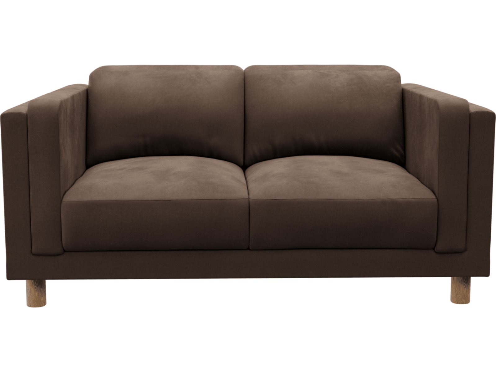 Hayes Muse Chocolate Sofa - 2 Seater color Muse Chocolate