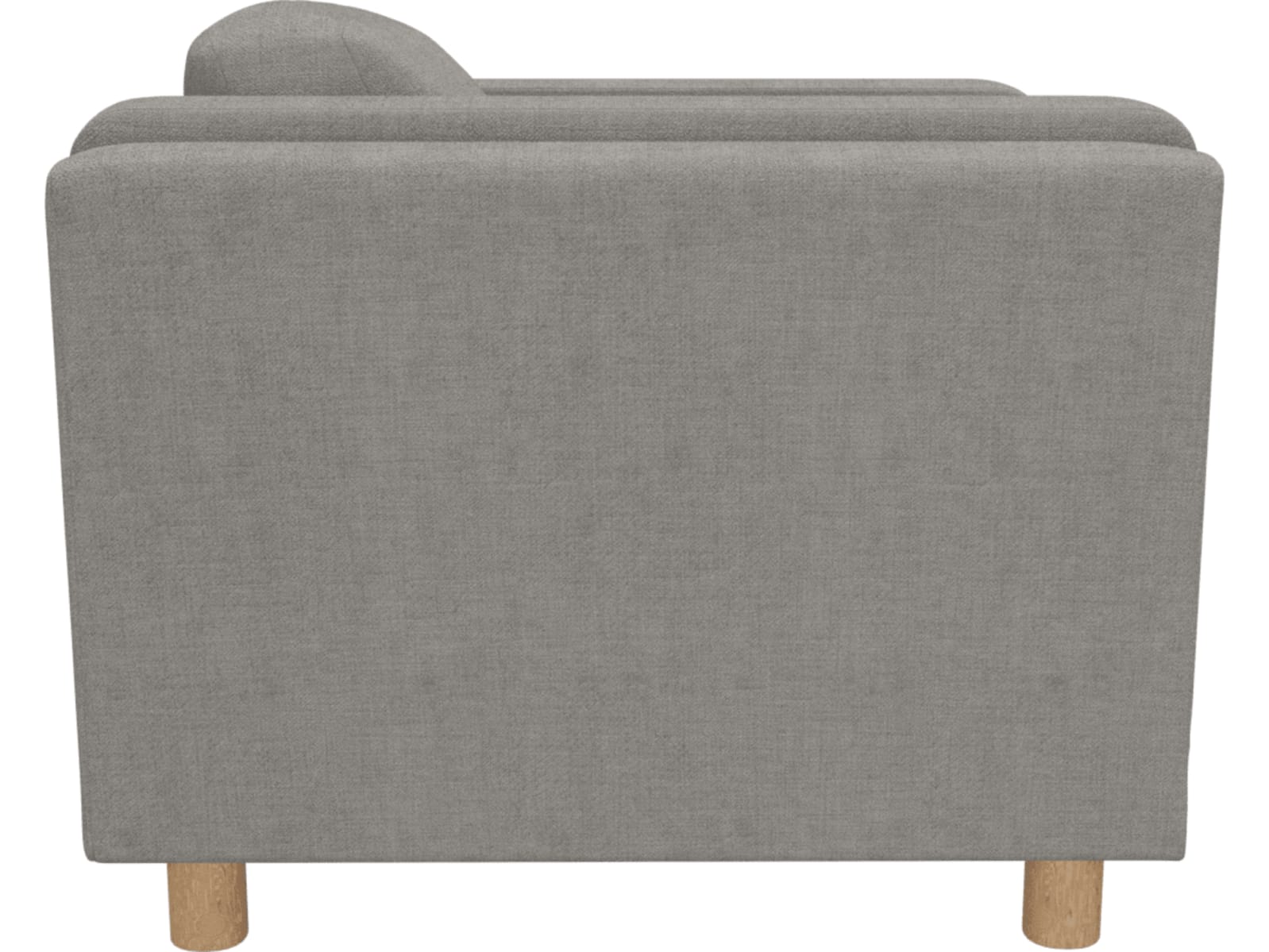 Hayes Isla Soft Grey Armchair color Isla Soft Grey