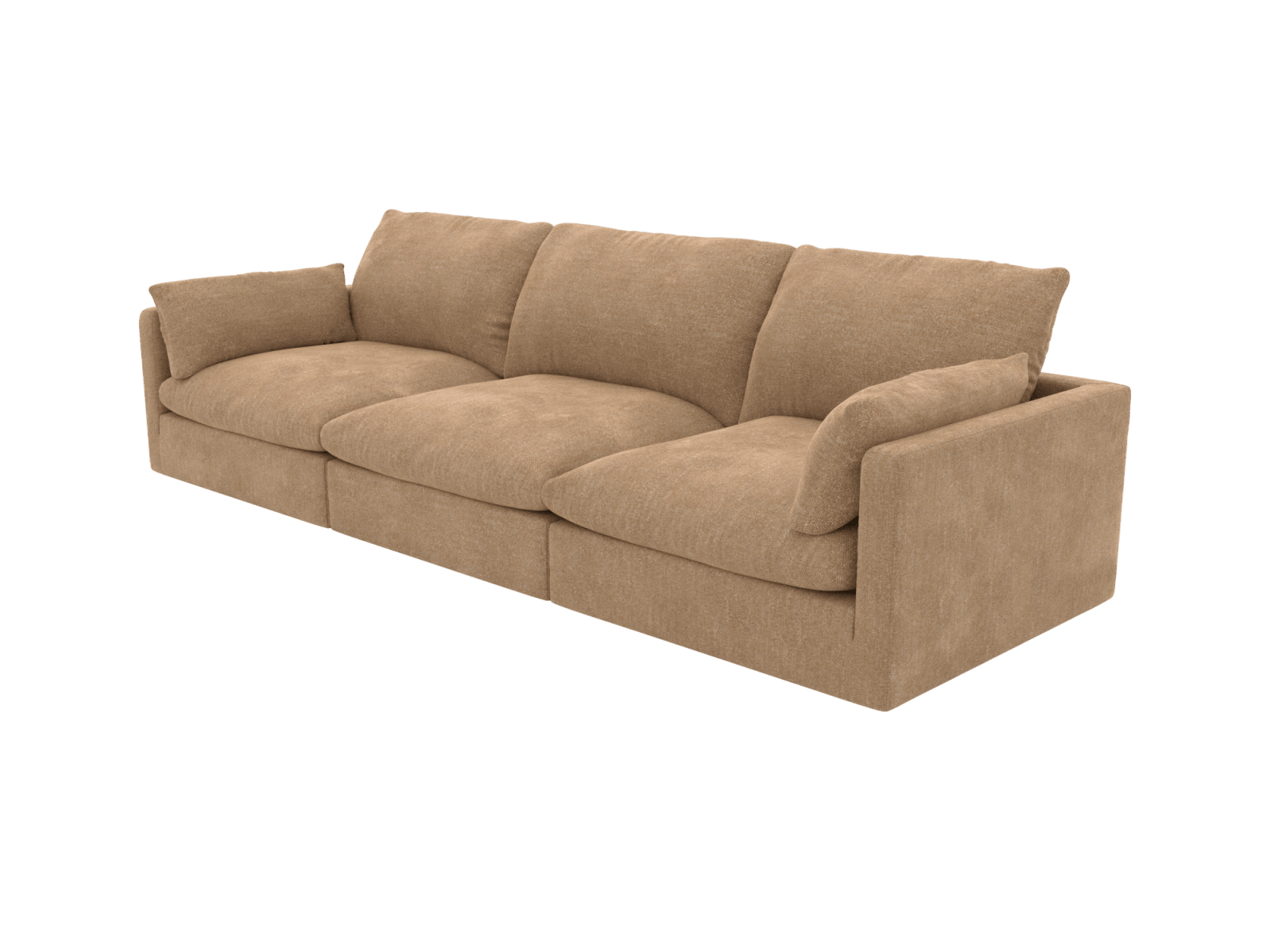 Willow Avon Honey Modular Sofa - 3 Seater color Avon Honey