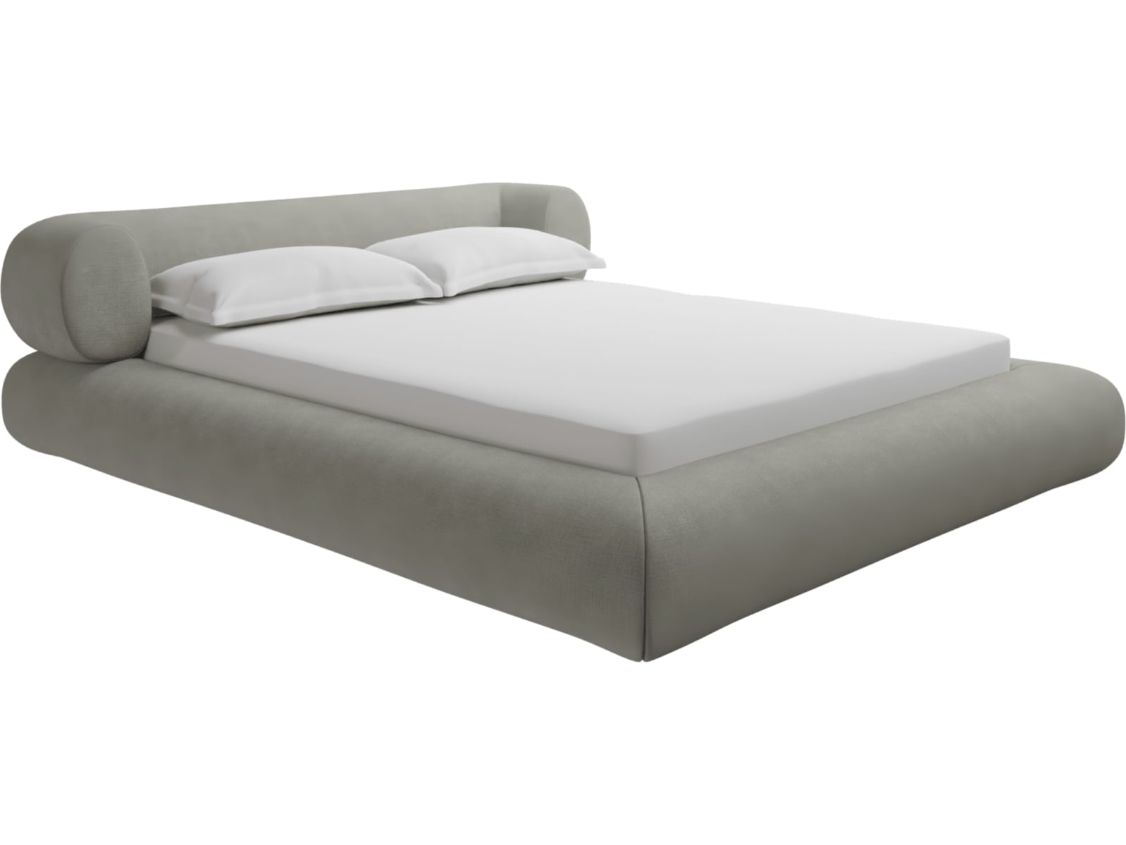 Frankie Bed Toorak Pebble color Toorak Pebble
