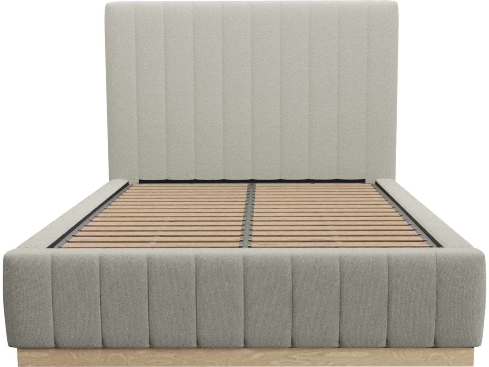 Brentwood Gas Lift Bed View Cream color View Cream