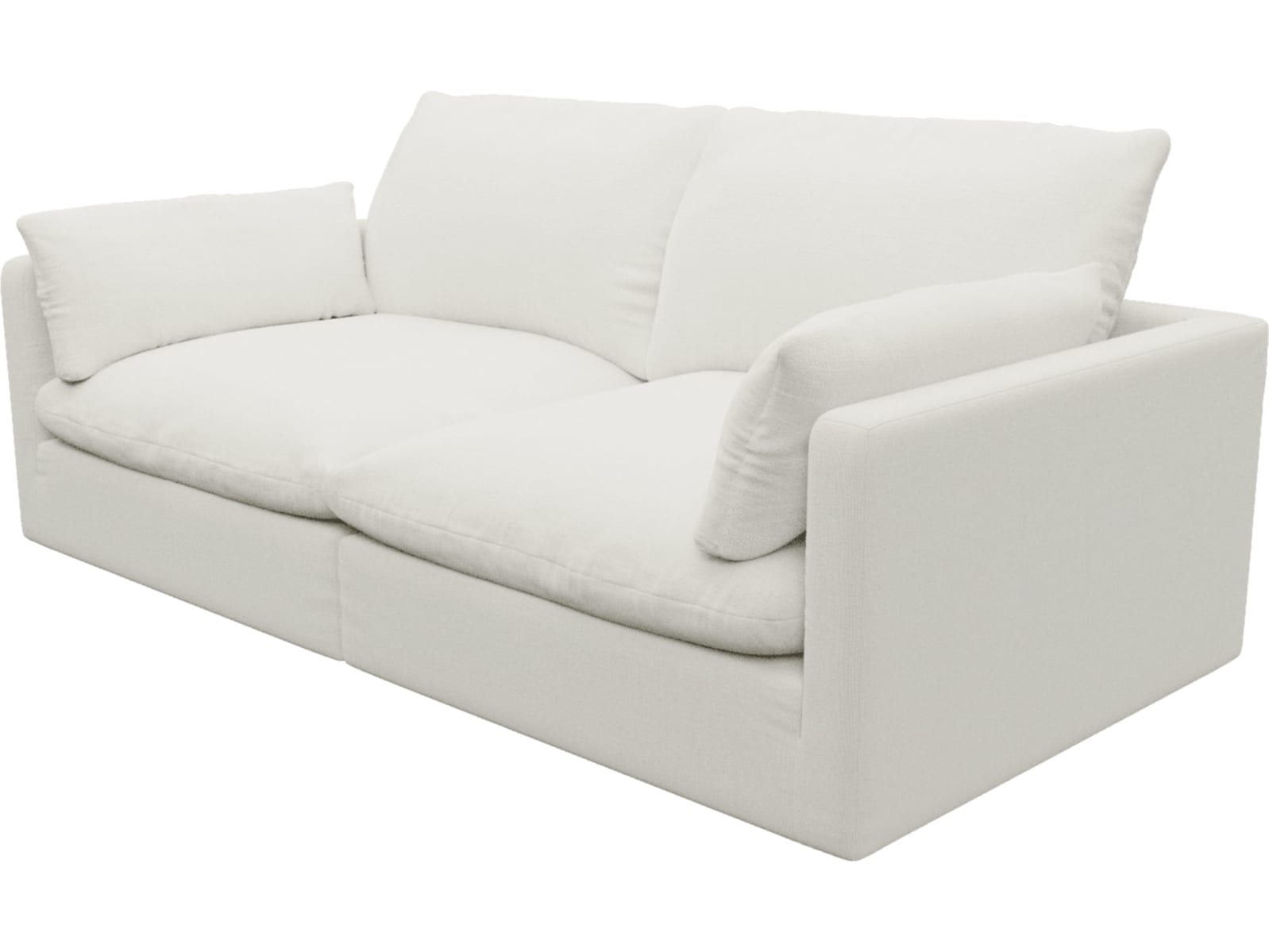Willow Tribute Shell Modular Sofa - 2 Seater color Tribute Shell