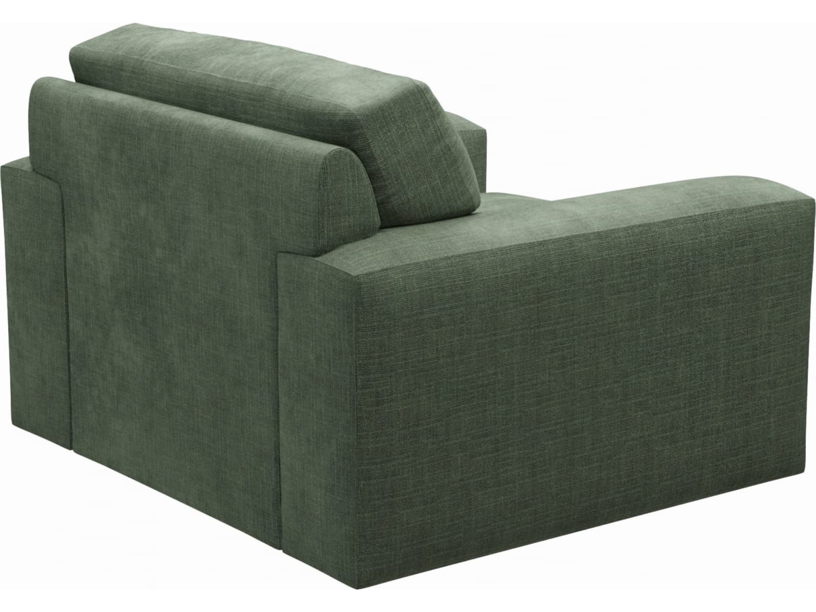 Monica Tribute Dark Jade Armchair color Tribute Dark Jade