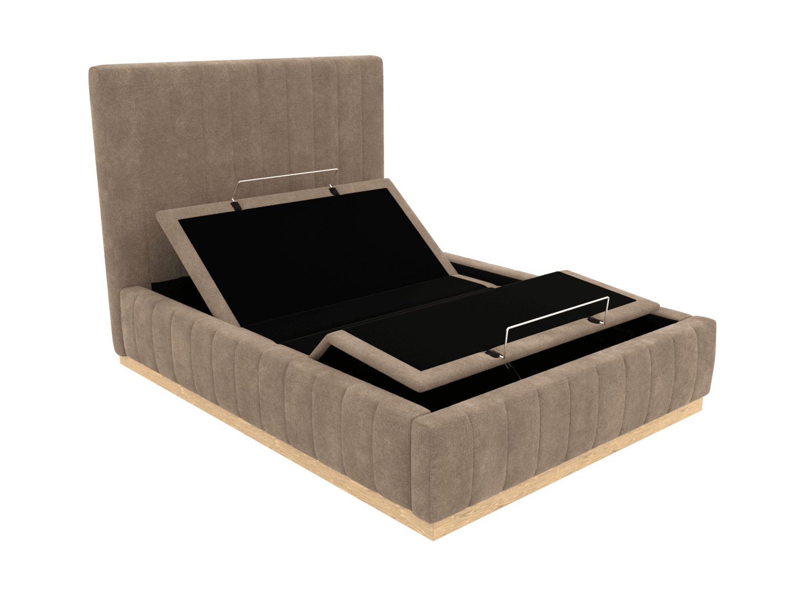 Brentwood Adjustable Bed Tribute Walnut color Tribute Walnut