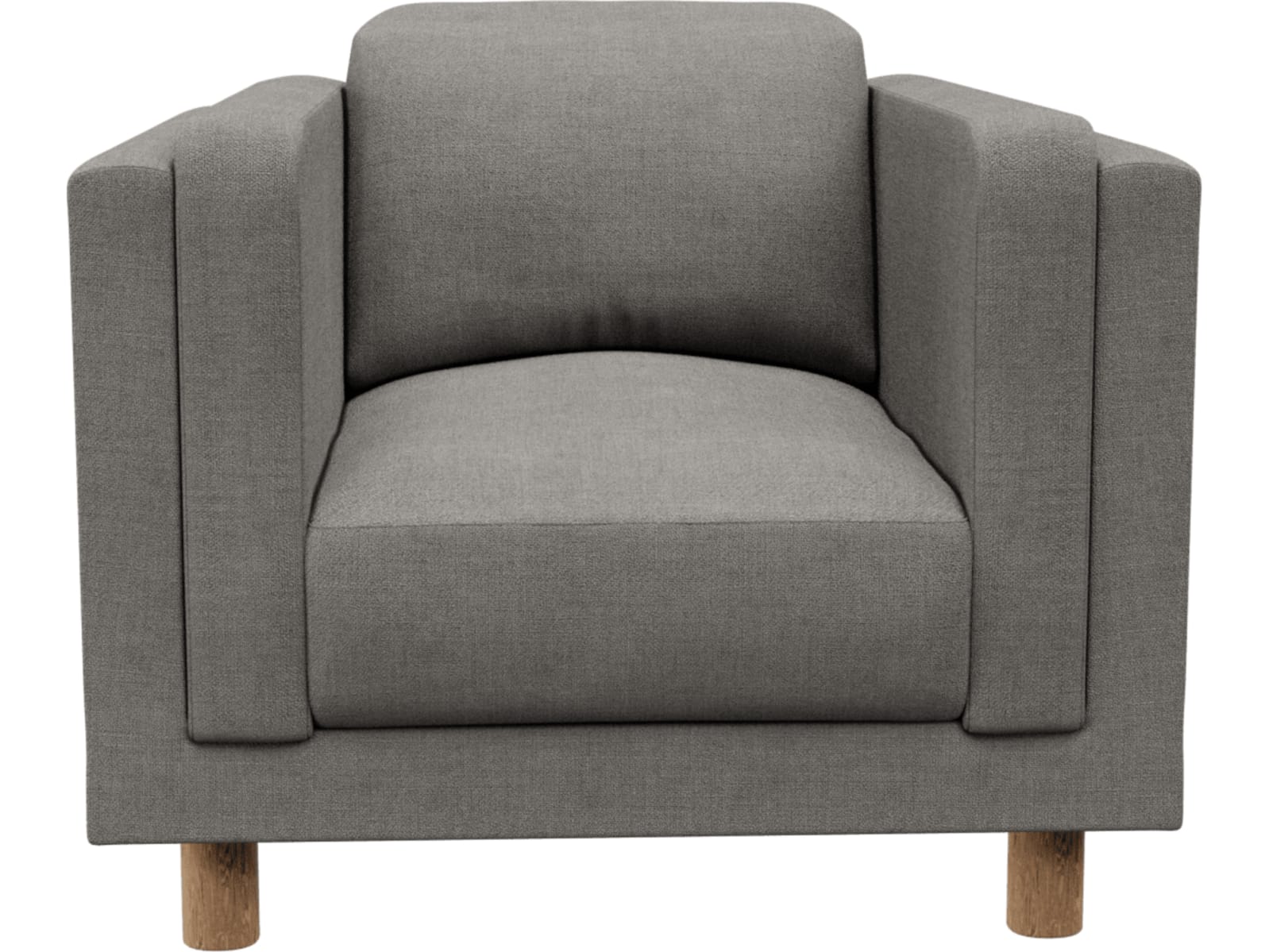Hayes Isla Soft Grey Armchair color Isla Soft Grey