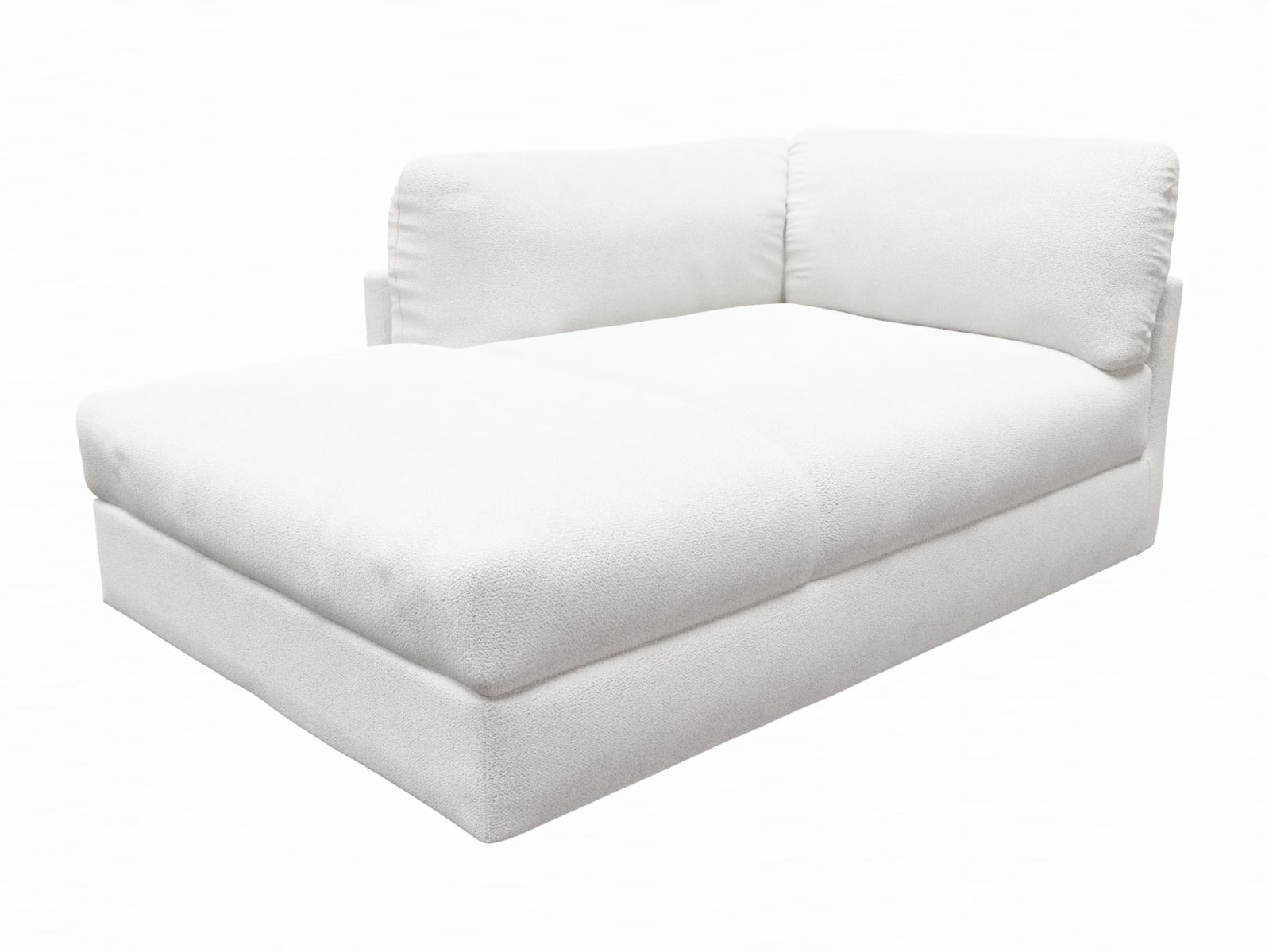 Finley Noa Fog Left Arm Facing Chaise Module color Noa Fog