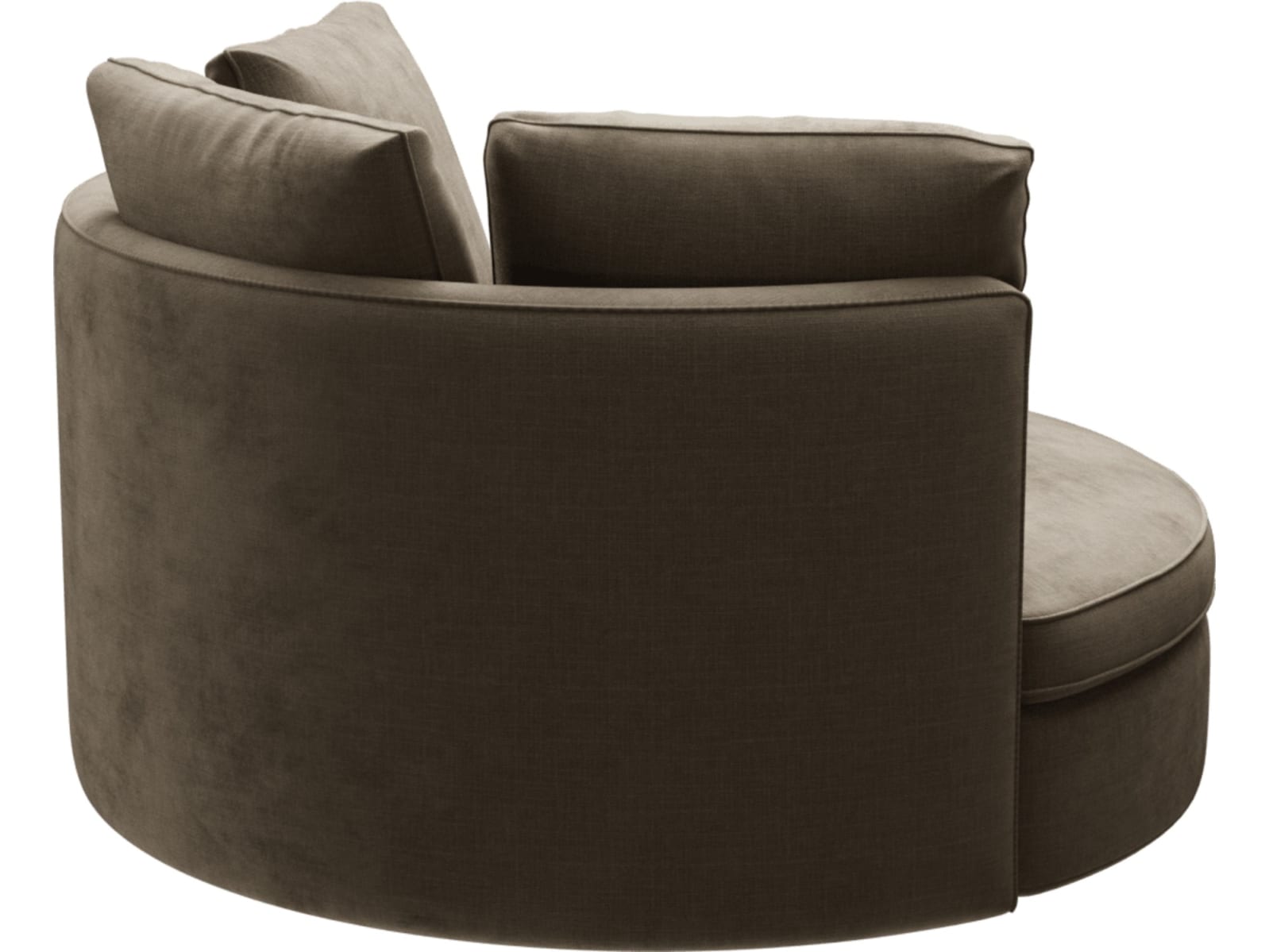 Adore Tribute Walnut Swivel Chair color Tribute Walnut