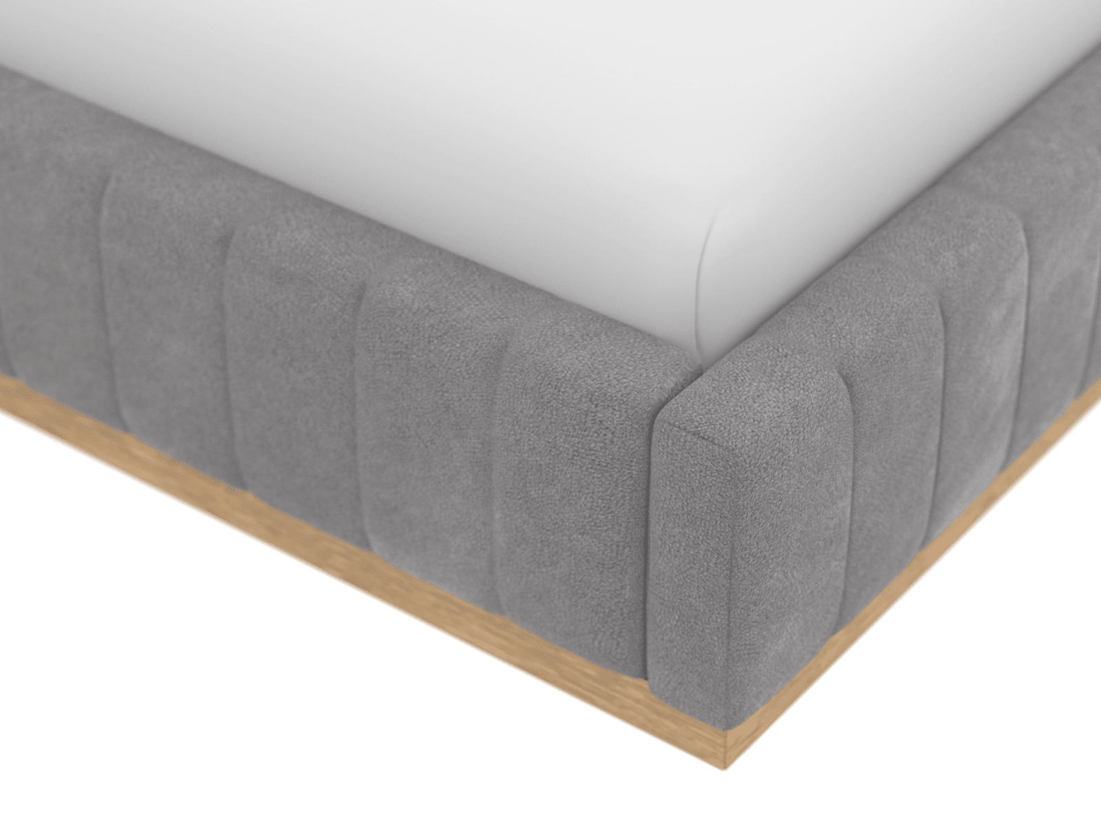 Brentwood Gas Lift Bed View Steel color View Steel