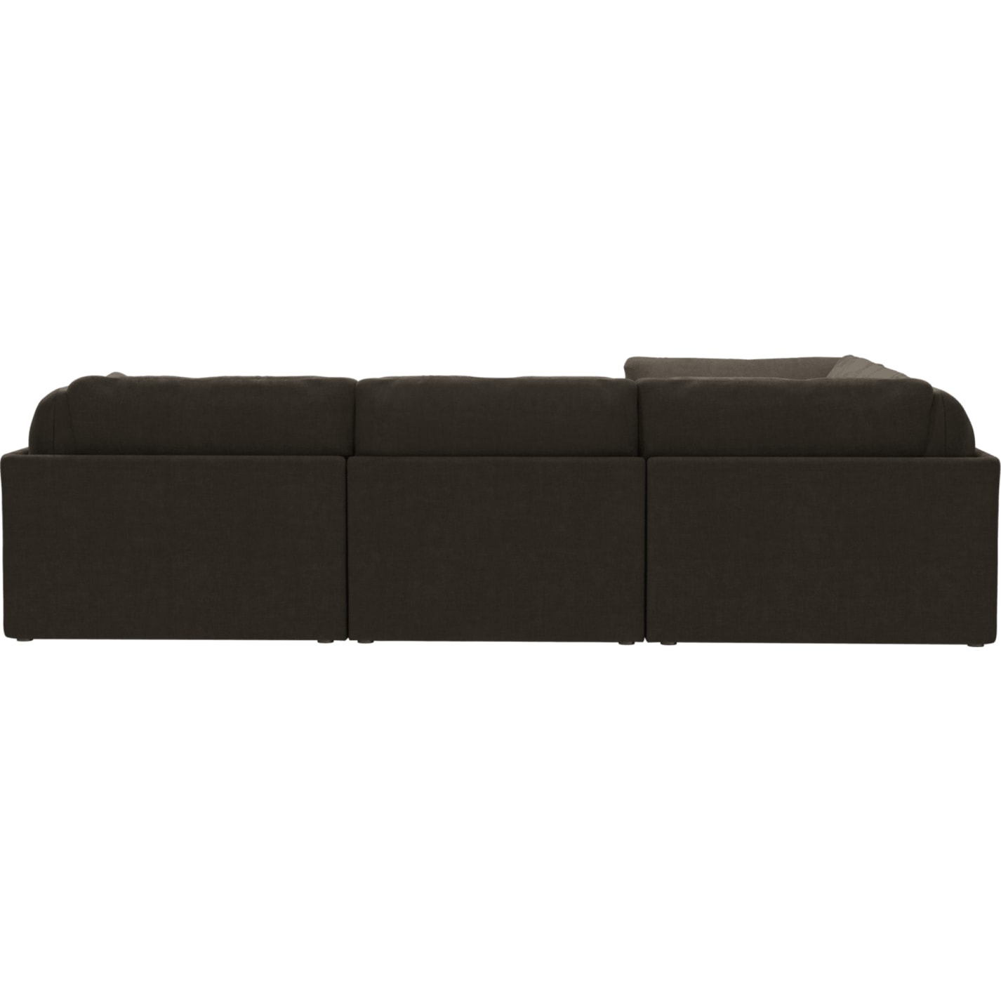 Finley Muse Mink Corner Sofa - 5 Seater color Muse Mink