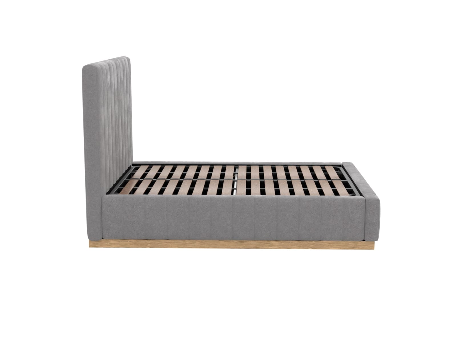 Brentwood Gas Lift Bed View Steel color View Steel